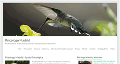 Desktop Screenshot of madridpsicologia.com